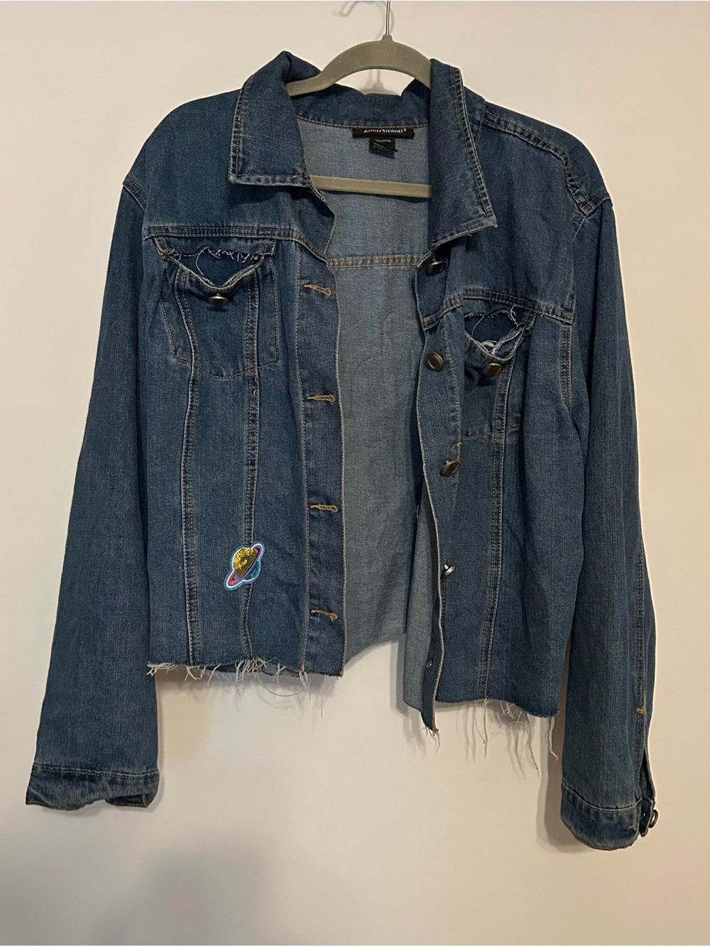Ashley Stewart Blue Denim Jacket